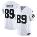 Las Vegas Raiders Brock Bowers Nike Vapor F.U.S.E. Stitched Limited Jersey - White