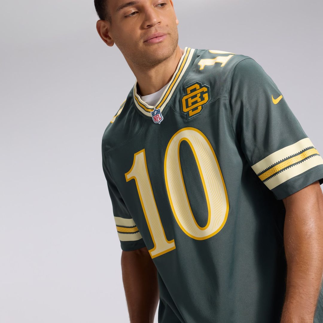 Green Bay Packers Jordan Love Nike 2026 Rivalries Collection Game Jersey - Green