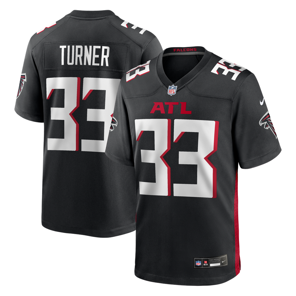 Atlanta Falcons Michael Turner Nike Game Retired Player Jersey - Black
