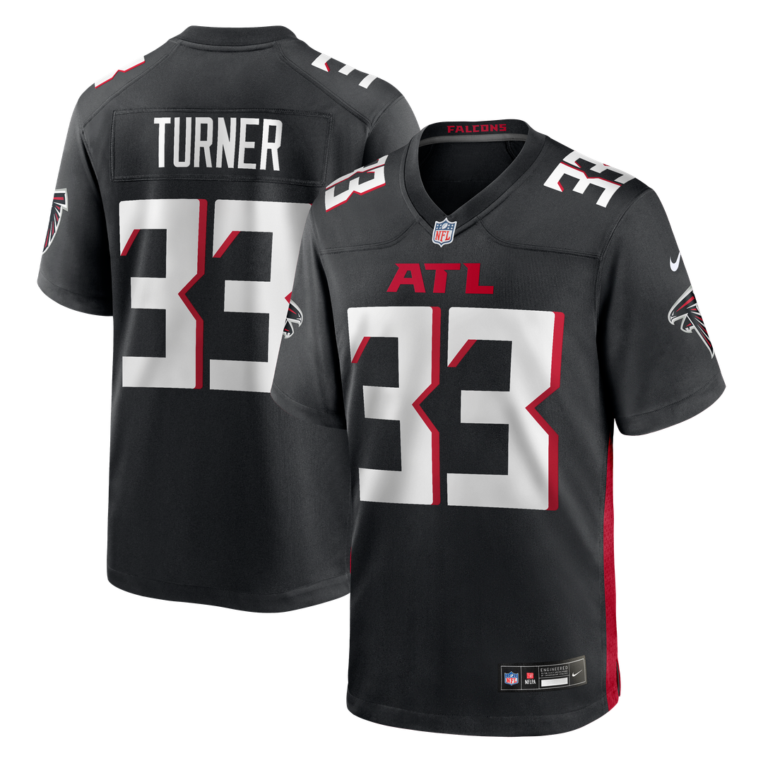Atlanta Falcons Michael Turner Nike Game Retired Player Jersey - Black
