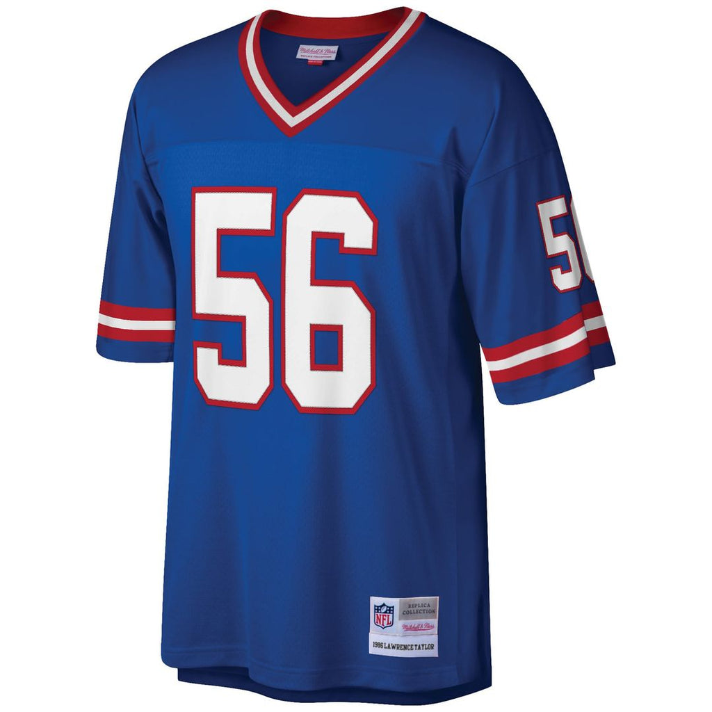 New York Giants Lawrence Taylor Mitchell & Ness Big & Tall 1986 Retired Player Replica Jersey - Royal