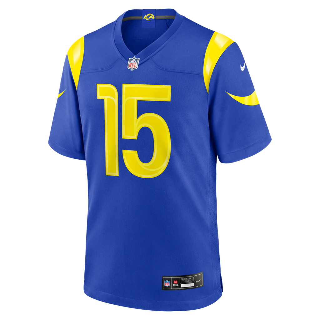 Los Angeles Rams Ty Simpson Nike Team Game Jersey - Royal