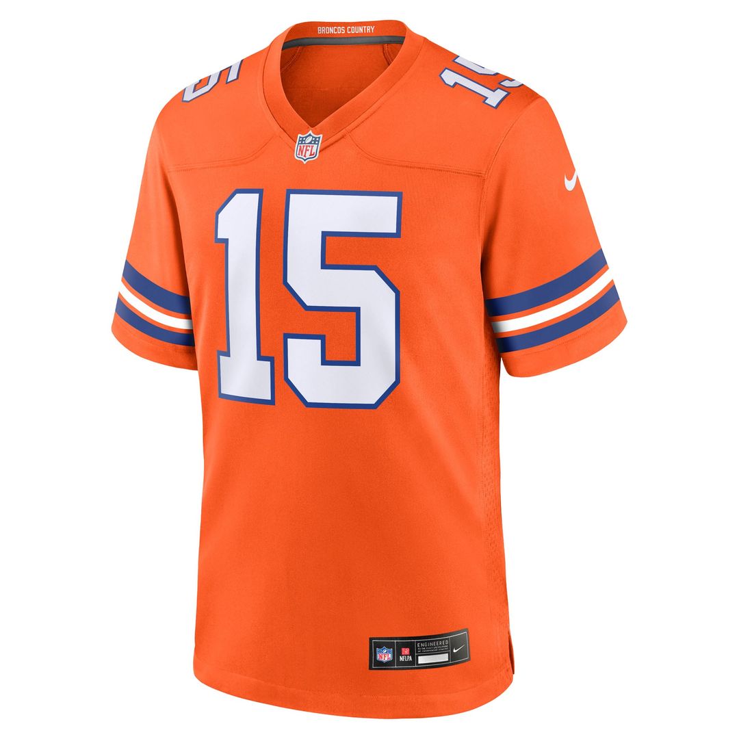 Denver Broncos Nik Bonitto Nike Alternate 2 Mile High Collection 1977 Throwback Game Jersey - Orange
