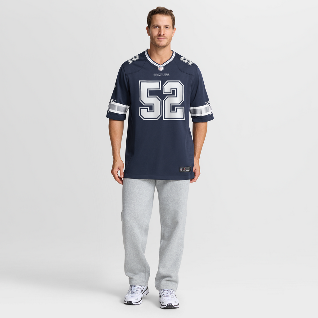 Dallas Cowboys Tyler Booker Nike Team Game Jersey - Navy