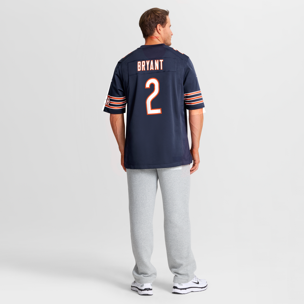 Chicago Bears Coby Bryant Nike Team Game Jersey - Navy