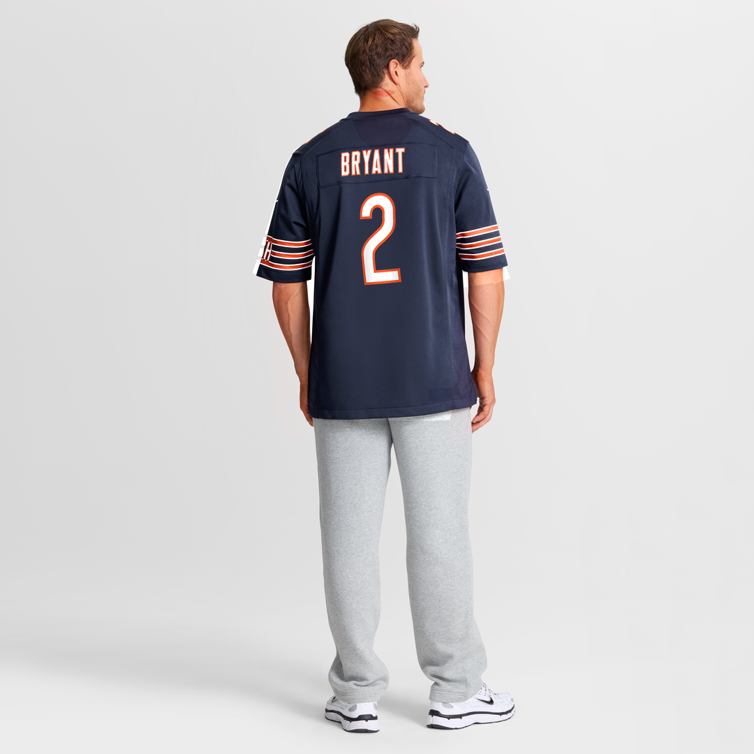 Chicago Bears Coby Bryant Nike Team Game Jersey - Navy