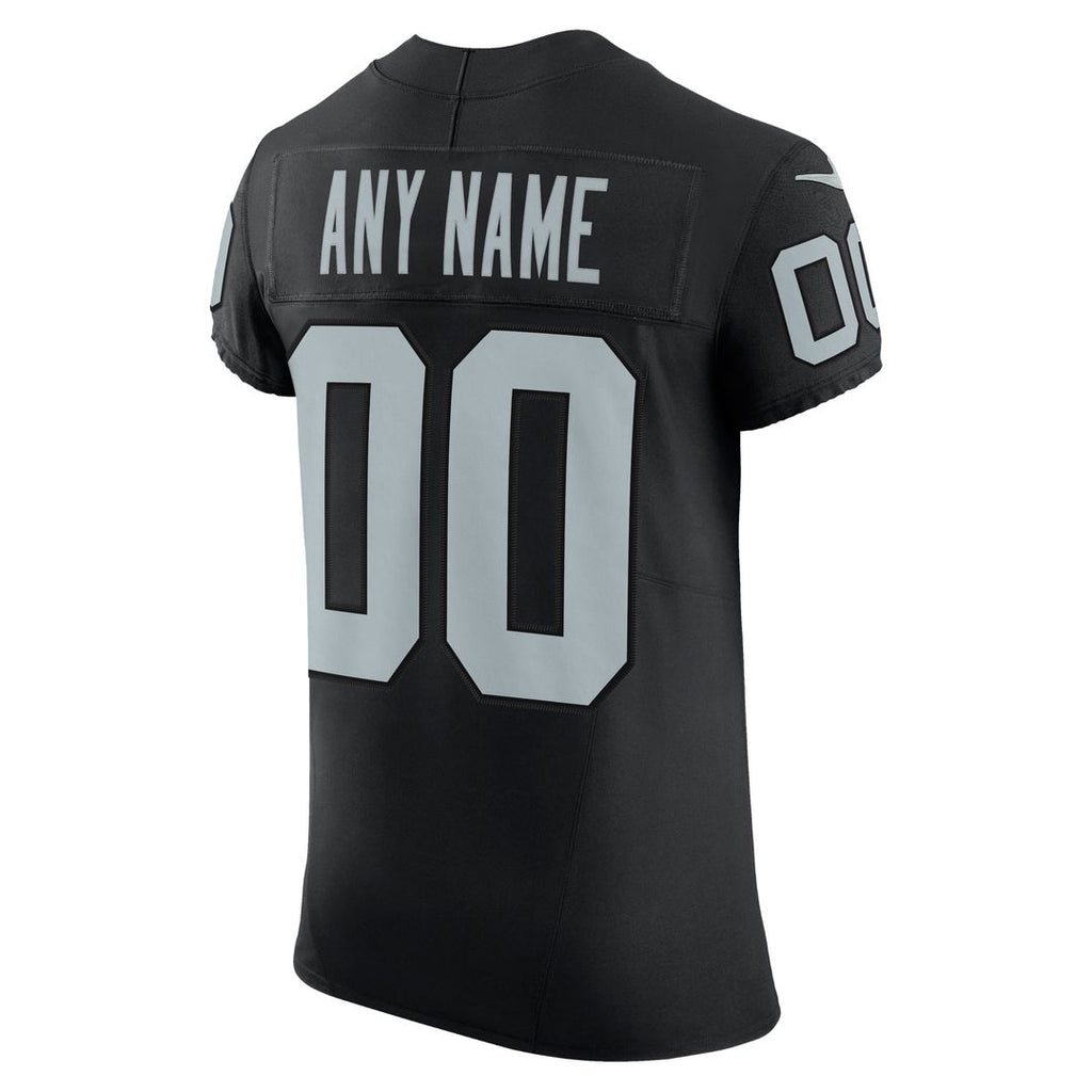 Las Vegas Raiders Nike Vapor F.U.S.E. Elite Custom Jersey - Black