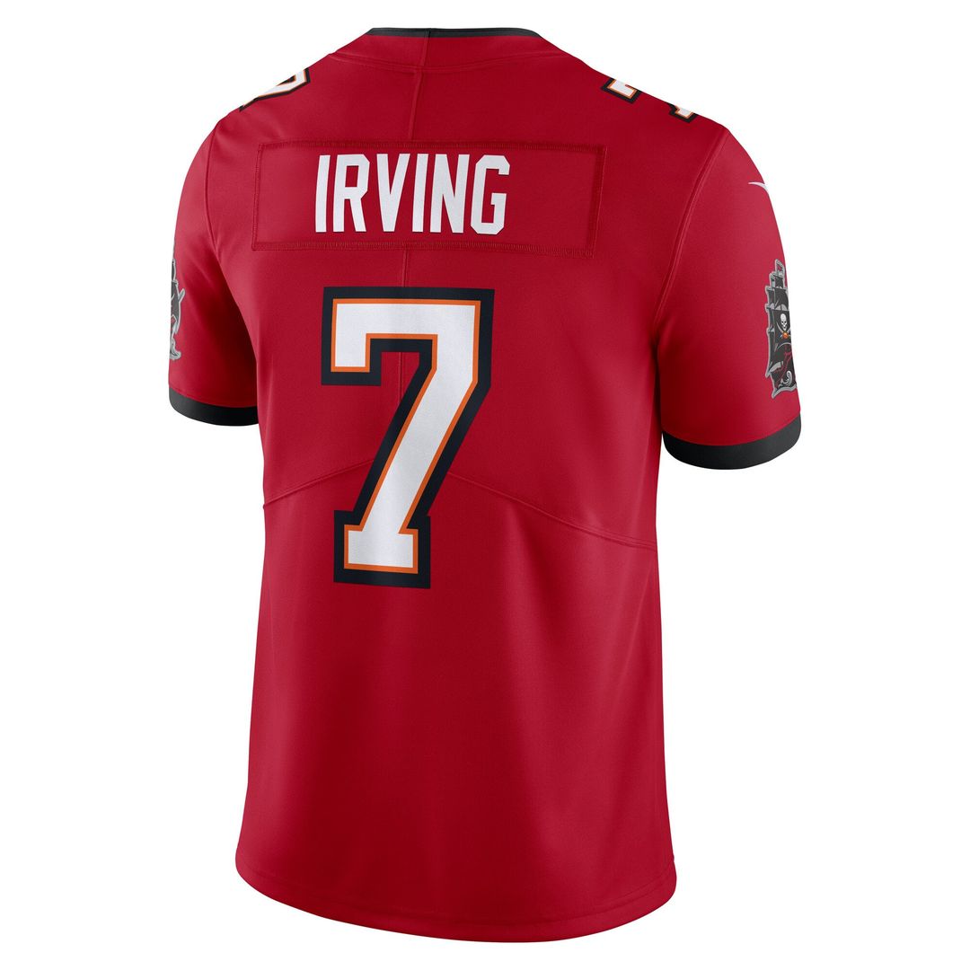 Tampa Bay Buccaneers Bucky Irving Nike Vapor Untouchable Stitched Limited Jersey - Red