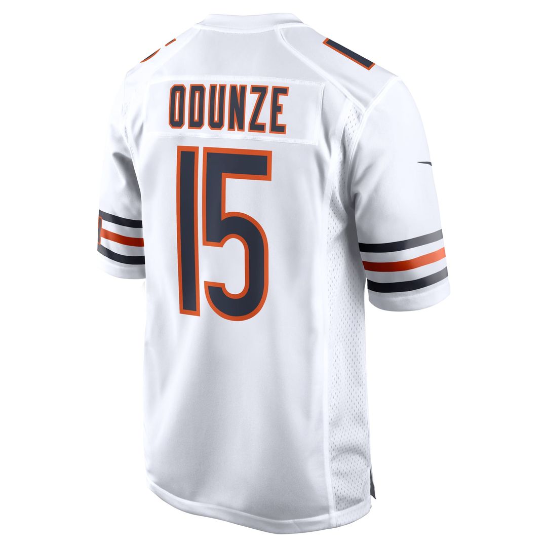 Chicago Bears Rome Odunze Nike Game Jersey - White