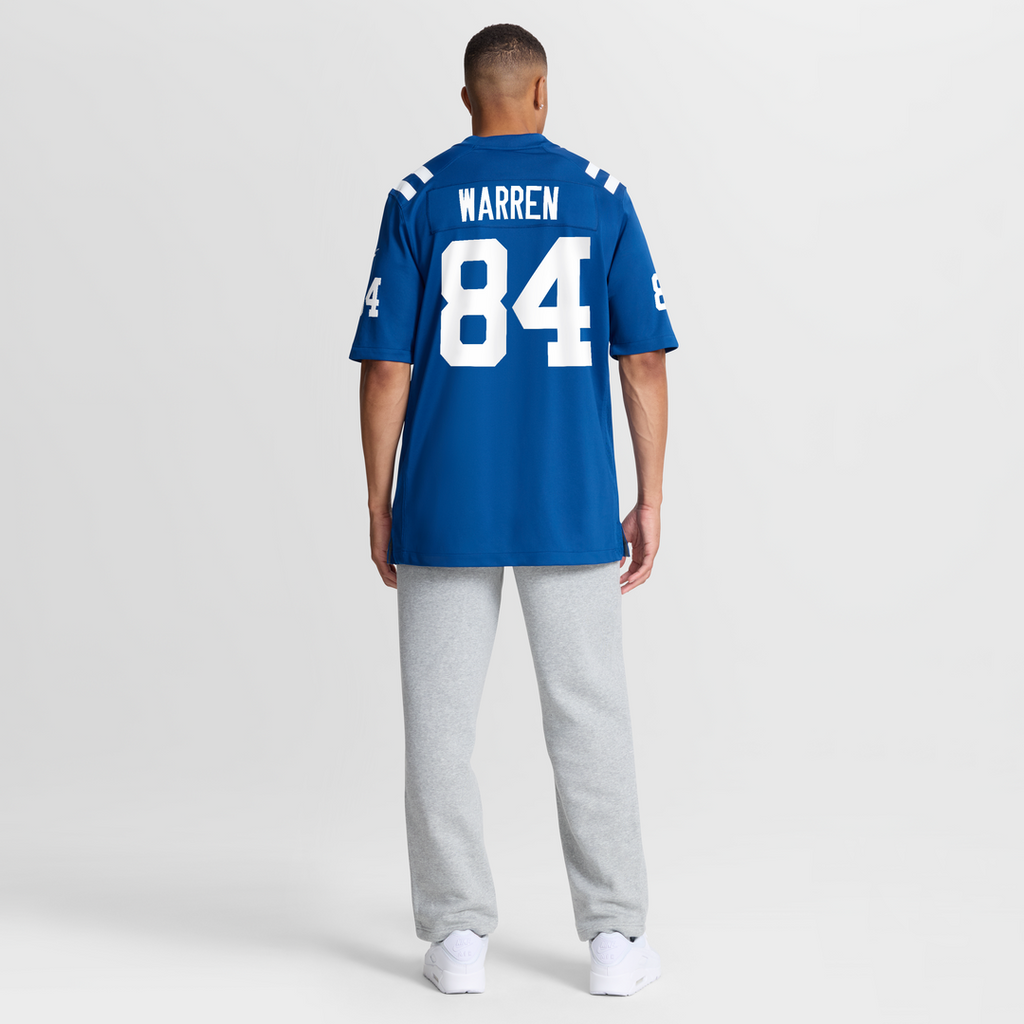 Indianapolis Colts Tyler Warren Nike Game Jersey - White