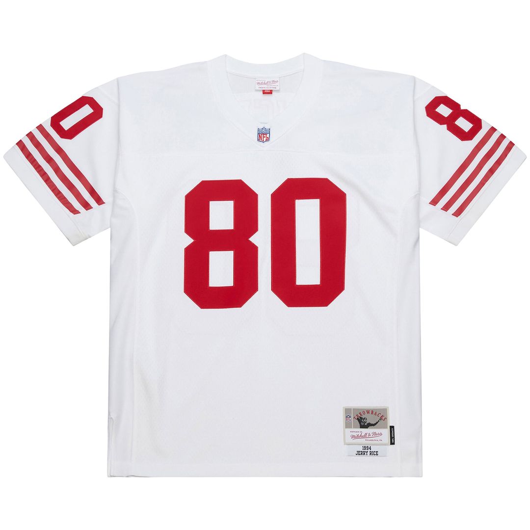 San Francisco 49ers Jerry Rice Mitchell & Ness 1994 Legacy Replica Jersey - White