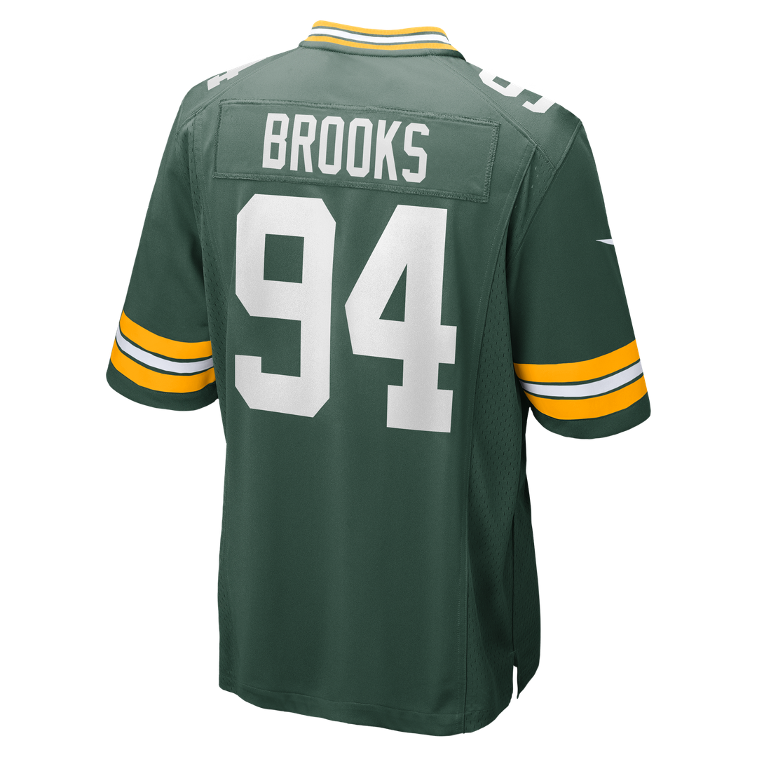 Green Bay Packers Karl Brooks Nike Game Jersey - Green