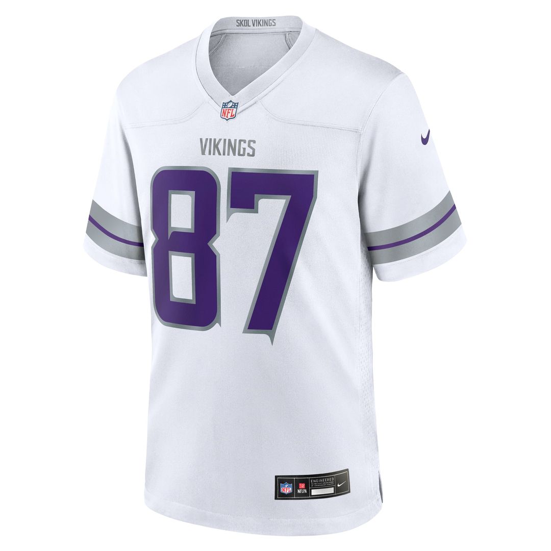 Minnesota Vikings T.J. Hockenson Nike Alternate Game Player Jersey - White