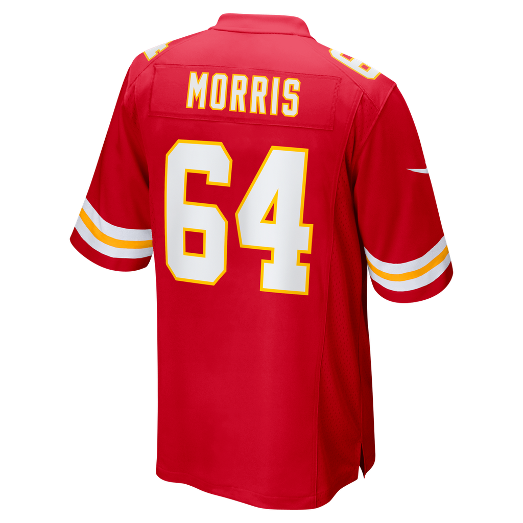 Kansas City Chiefs Wanya Morris Nike Game Jersey - Red