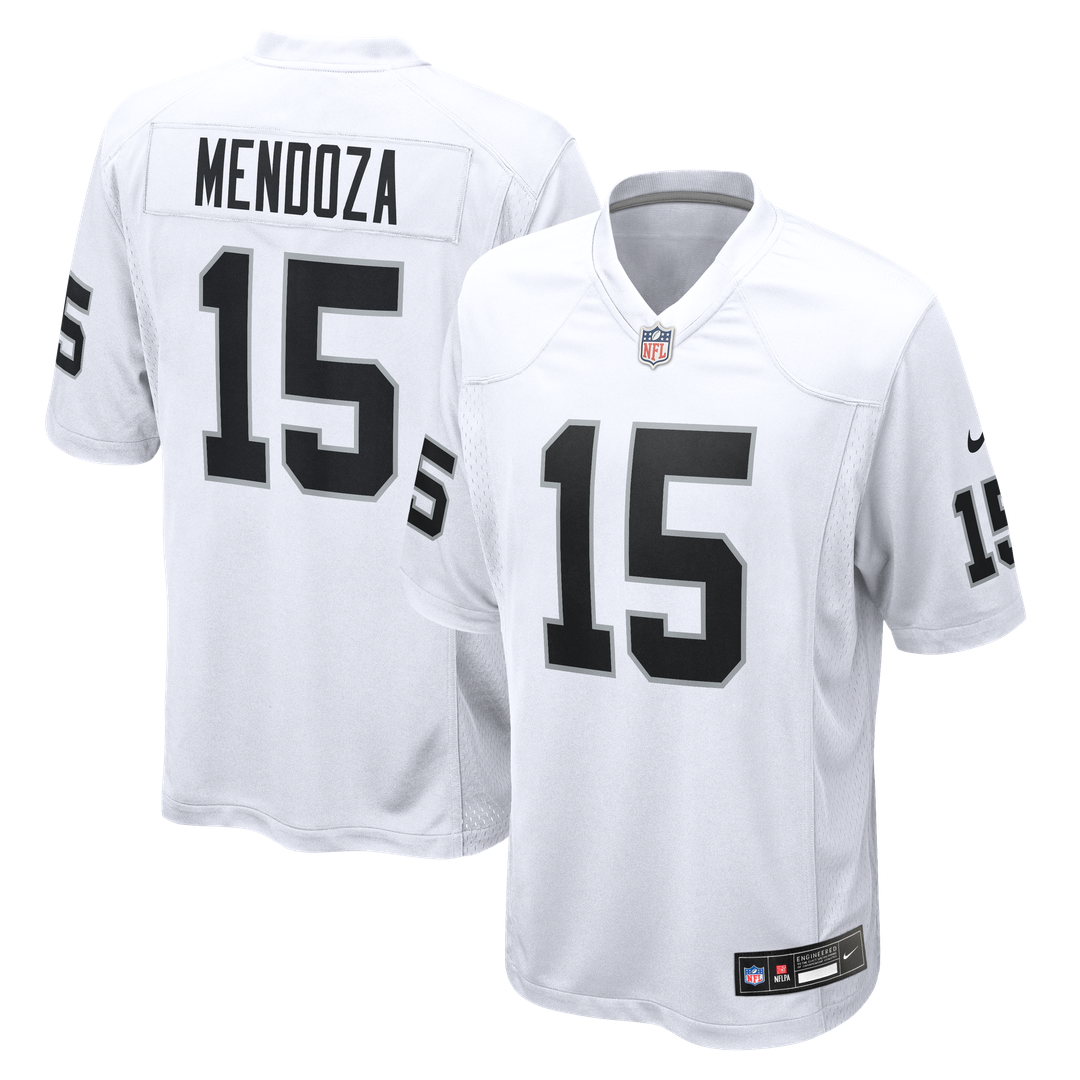Las Vegas Raiders Fernando Mendoza Nike Team Game Jersey - Black