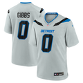 Detroit Lions Jahmyr Gibbs Nike 2026 Rivalries Collection Game Jersey - Silver