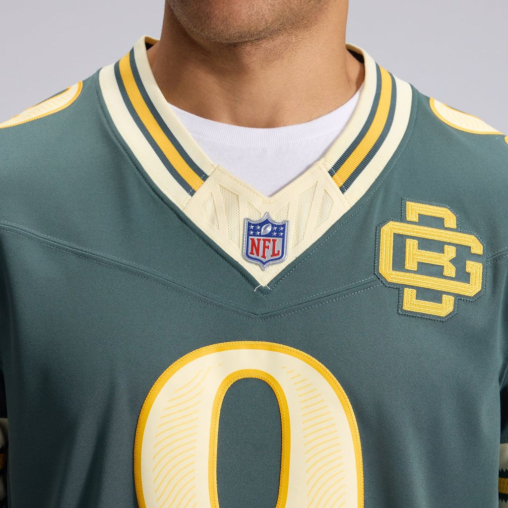 Green Bay Packers Christian Watson Nike 2026 Rivalries Collection Stitched Limited Jersey - Green