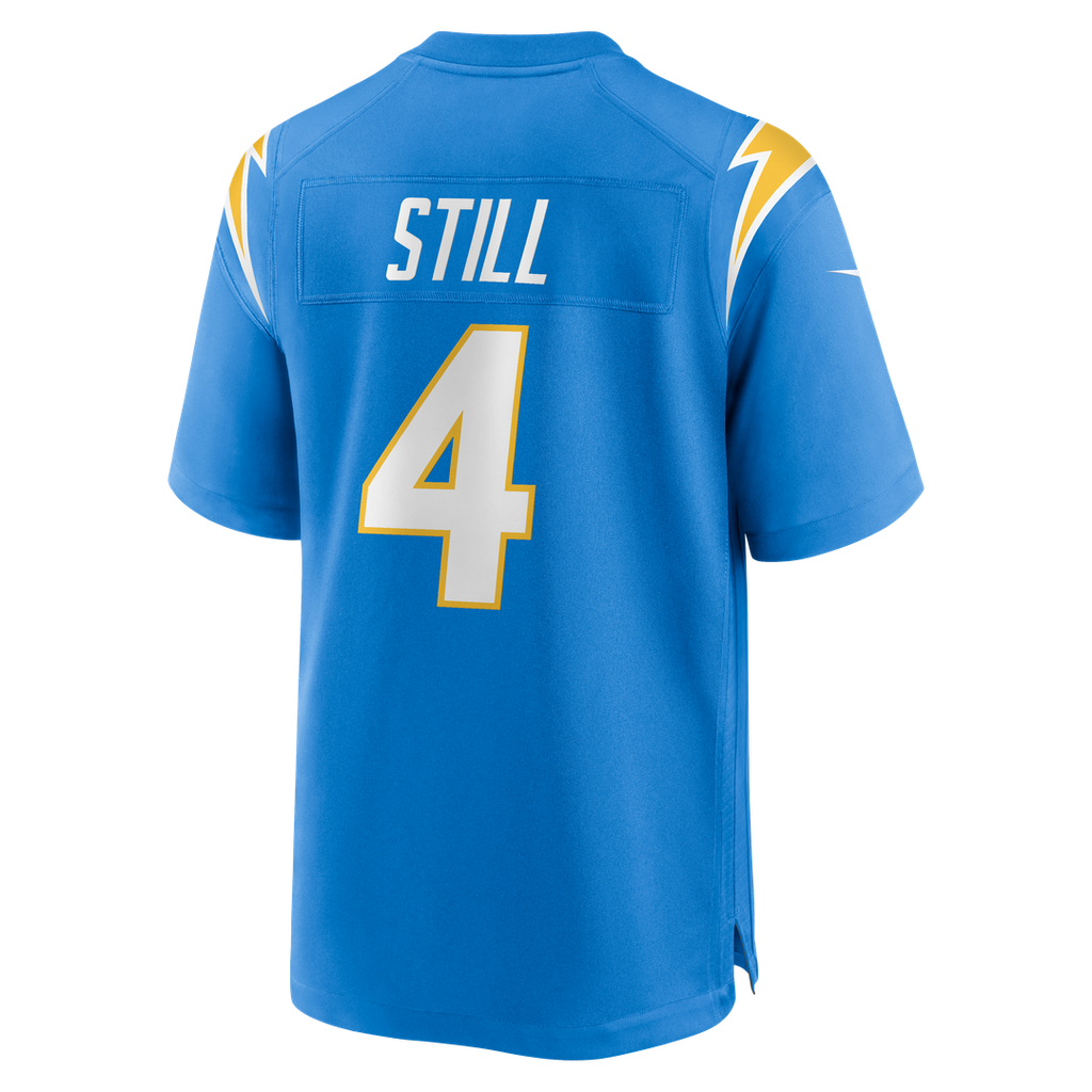 Los Angeles Chargers Tarheeb Still Nike Team Game Jersey - Powder Blue