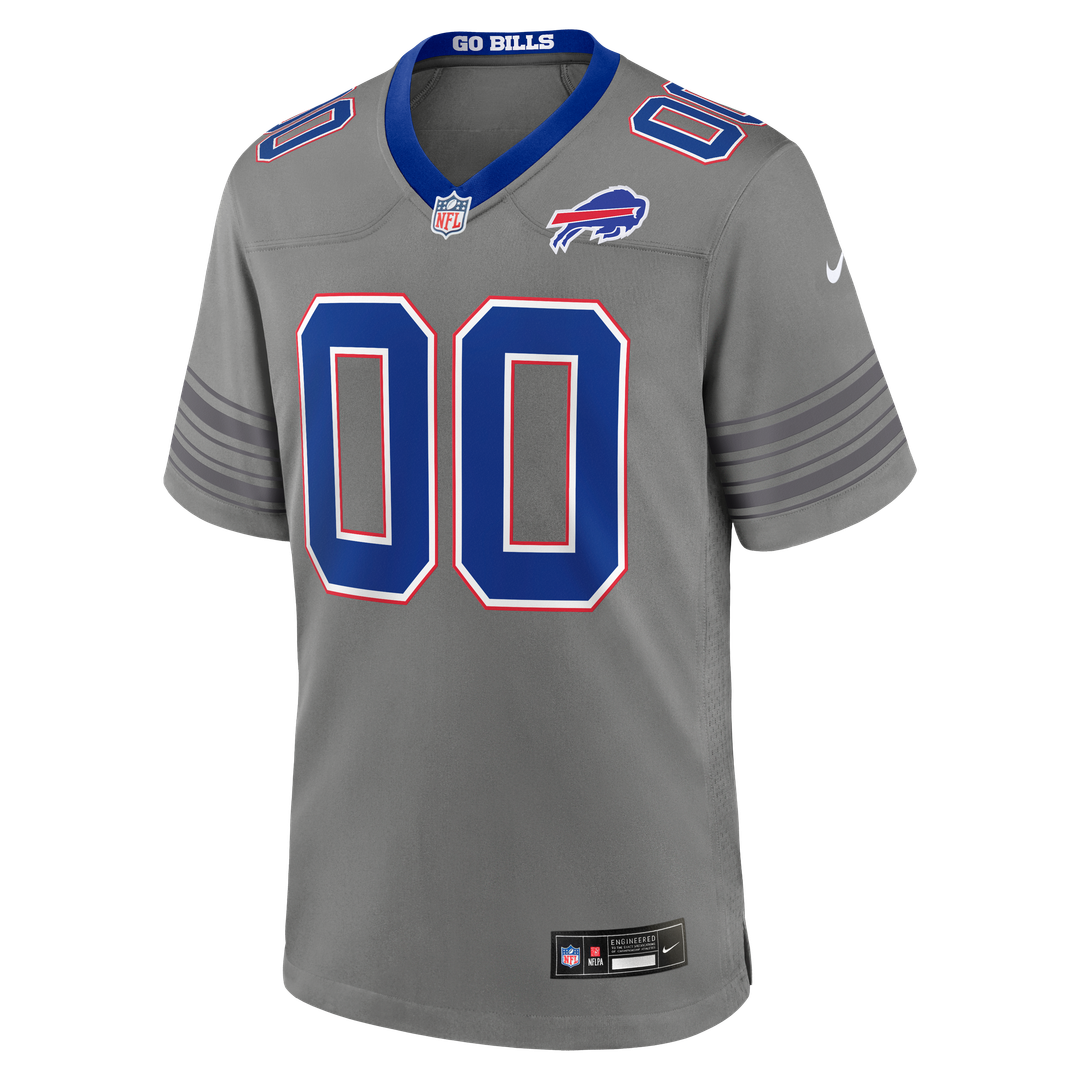 Buffalo Bills Nike Nickel City Custom Game Jersey - Gray