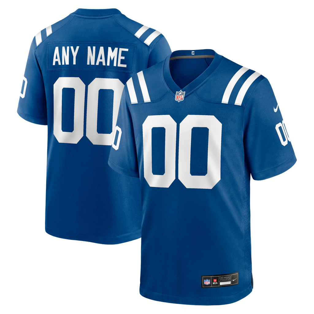 Indianapolis Colts Nike Custom Game Jersey - White