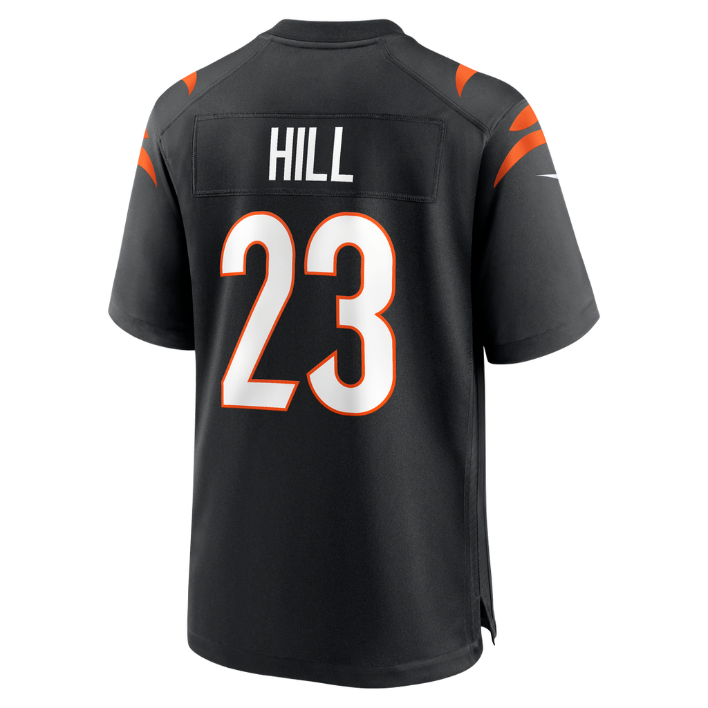 Cincinnati Bengals Daxton Hill Nike Player Game Jersey - Black