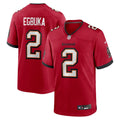 Tampa Bay Buccaneers Emeka Egbuka Nike Team Game Jersey - Red