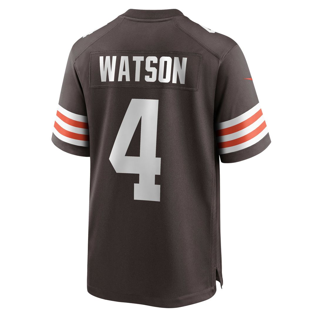 Cleveland Browns Deshaun Watson Nike Game Jersey - Brown