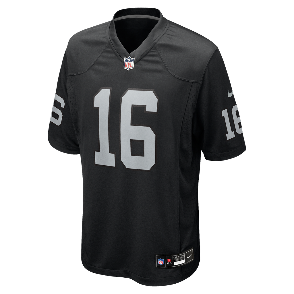 Las Vegas Raiders Jim Plunkett Nike Game Retired Player Jersey - Black