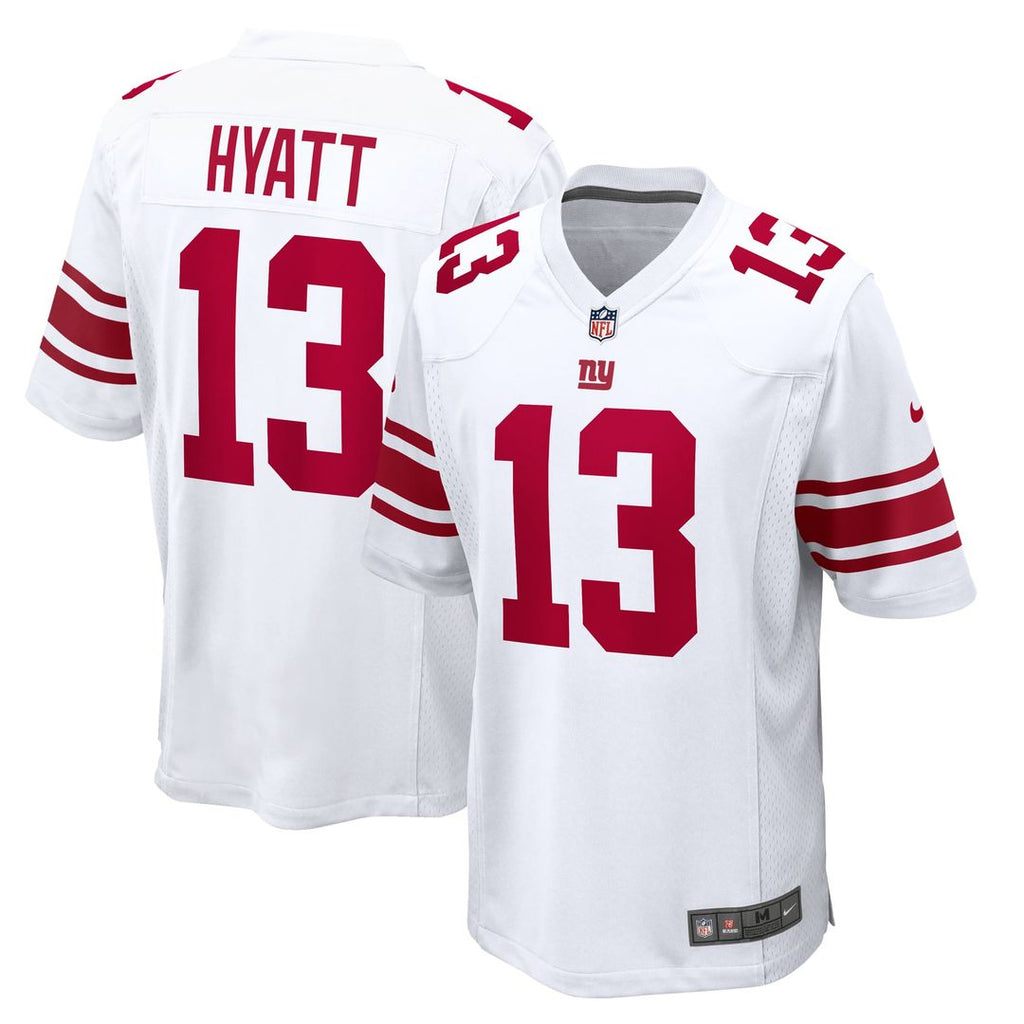 New York Giants Jalin Hyatt Nike Game Jersey - White