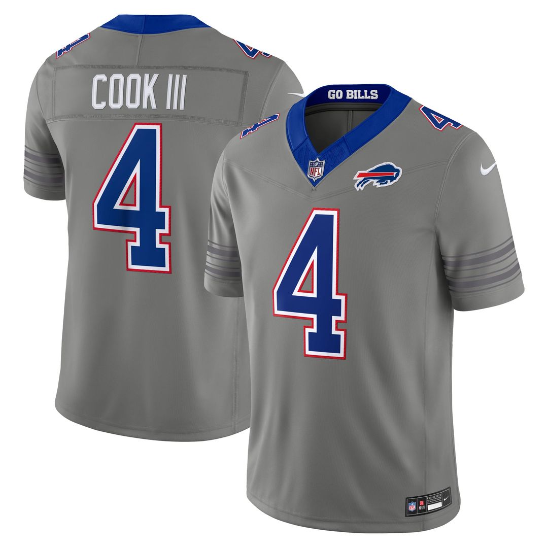 Buffalo Bills James Cook III Nike Team Vapor F.U.S.E. Stitched Limited Jersey - Royal