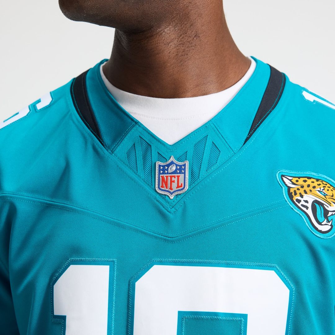 Jacksonville Jaguars Trevor Lawrence Nike Team Vapor F.U.S.E. Stitched Limited Jersey - Teal