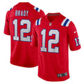 New England Patriots Tom Brady Nike Retired Player Alternate Game Jersey - Red