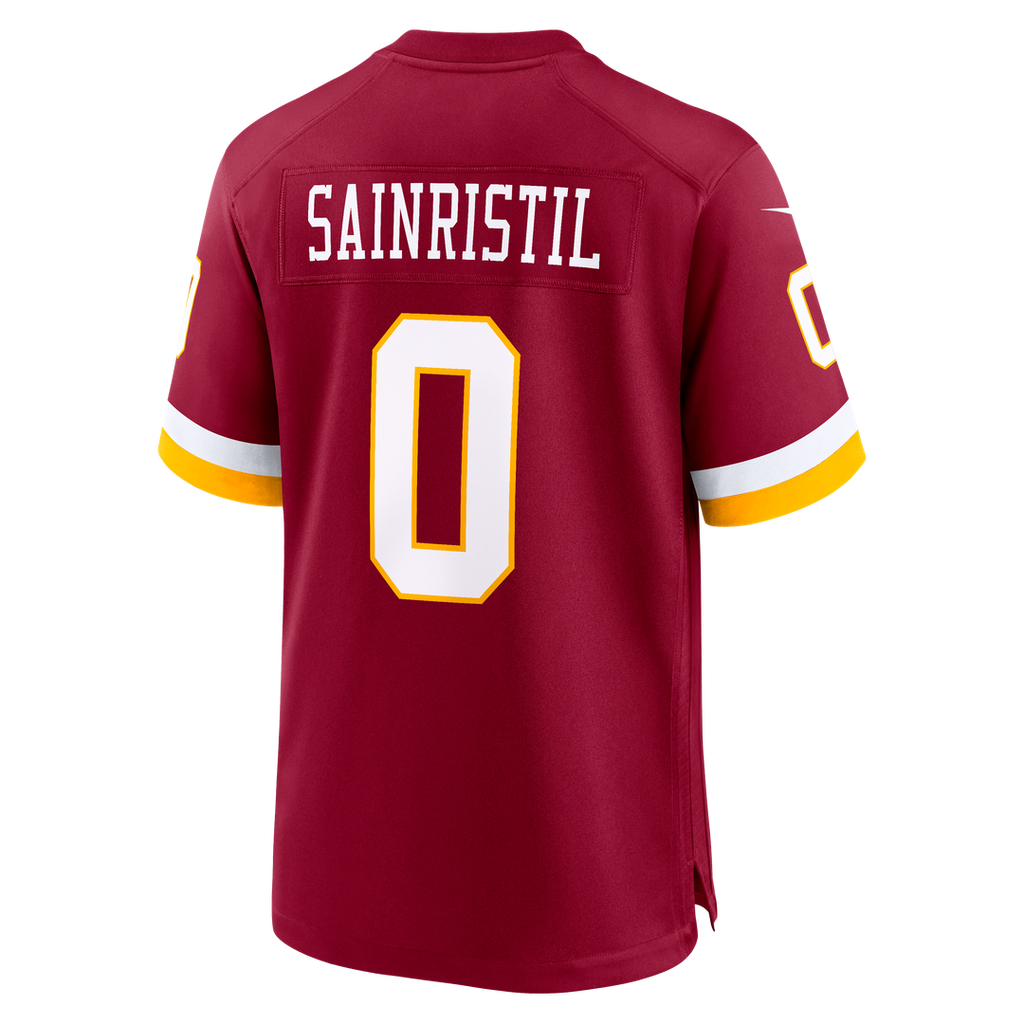 Washington Commanders Mike Sainristil Nike Hail Raiser Alternate Game Jersey - Black