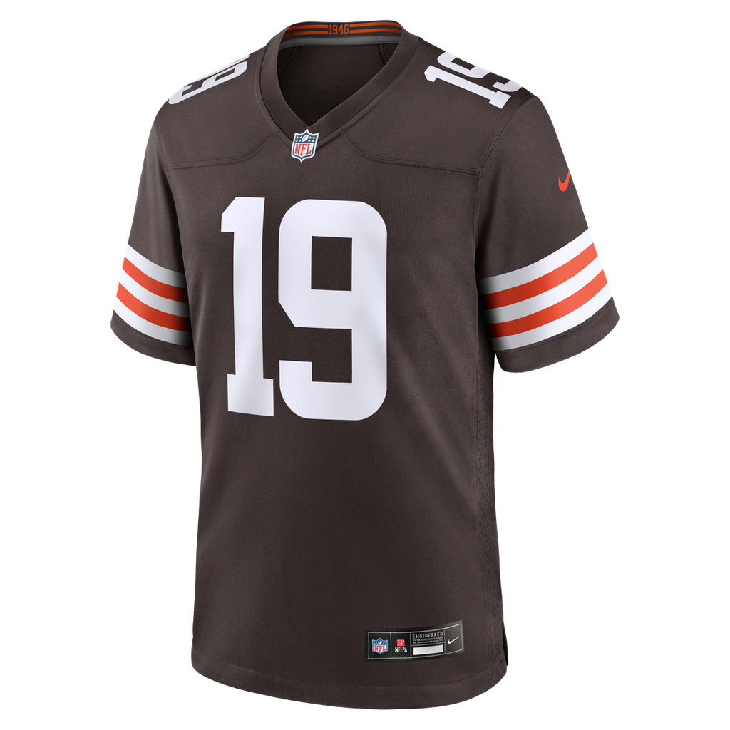 Cleveland Browns Cedric Tillman Nike Game Jersey - Brown
