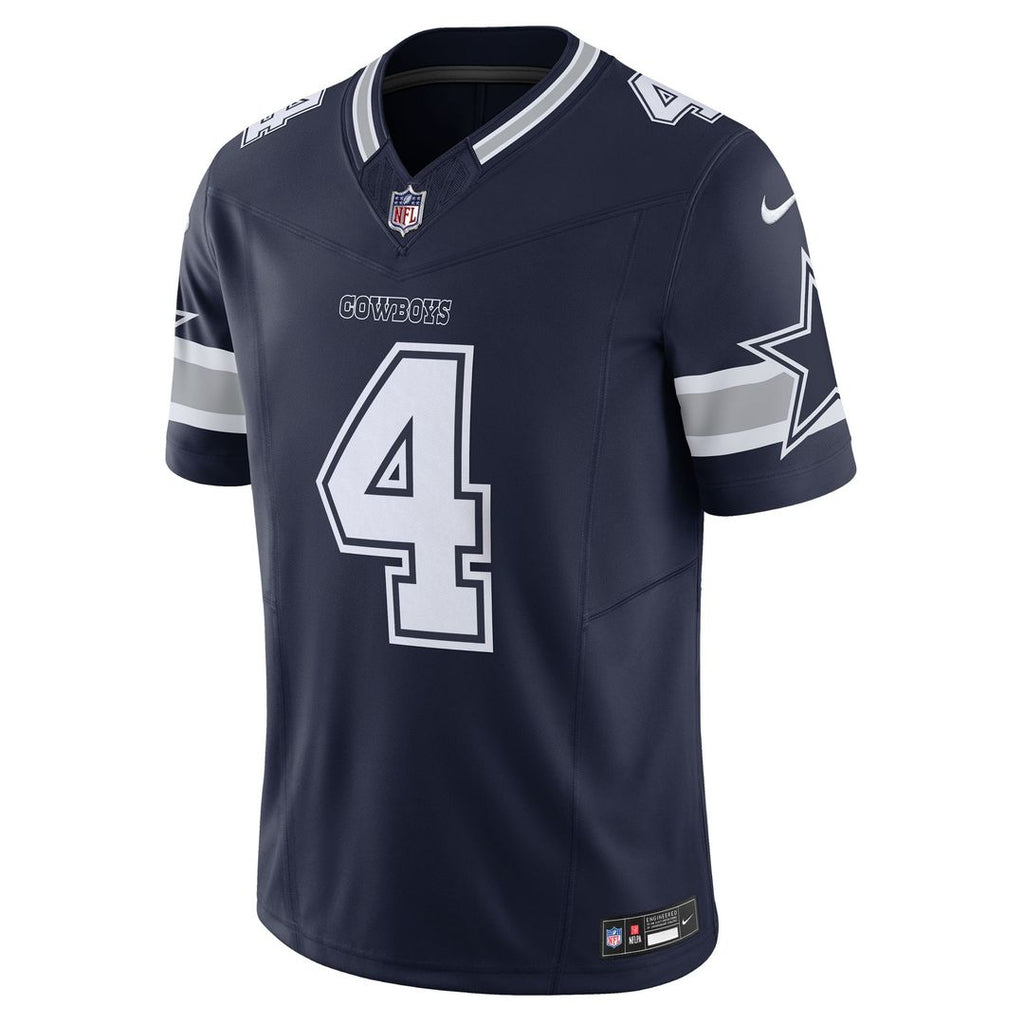 Dallas Cowboys Dak Prescott Nike Vapor F.U.S.E. Limited Jersey - Navy
