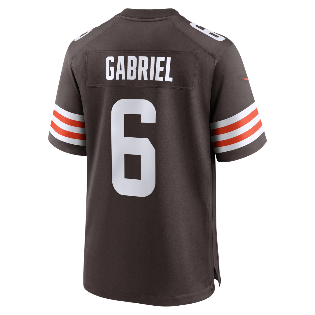 Cleveland Browns Dillon Gabriel Nike Team Game Jersey - Brown