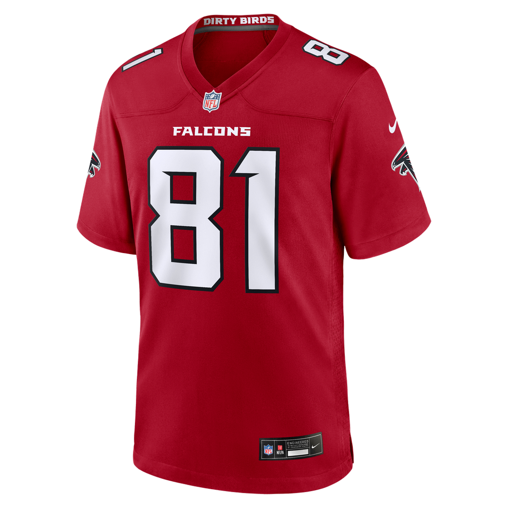 Atlanta Falcons Austin Hooper Nike Team Game Jersey - Red