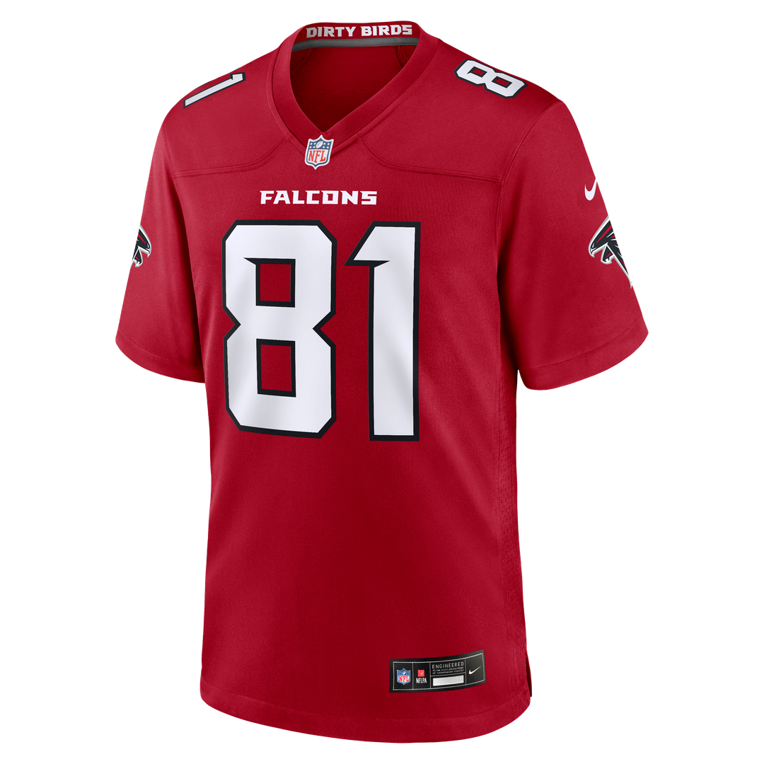 Atlanta Falcons Austin Hooper Nike Team Game Jersey - Red