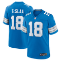 Detroit Lions Isaac TeSlaa Nike Game Player Jersey - Blue