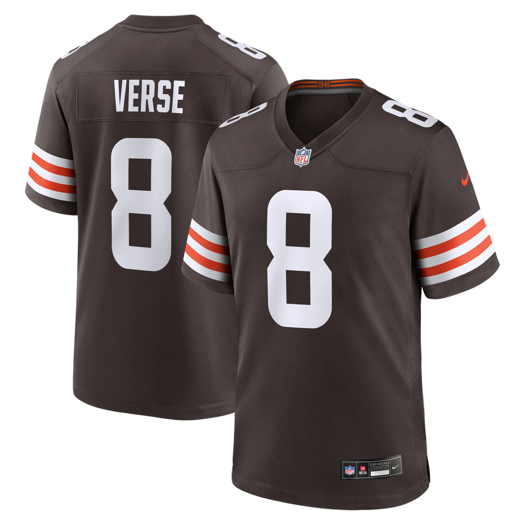Cleveland Browns Jared Verse Nike Nike Game Jersey - Brown