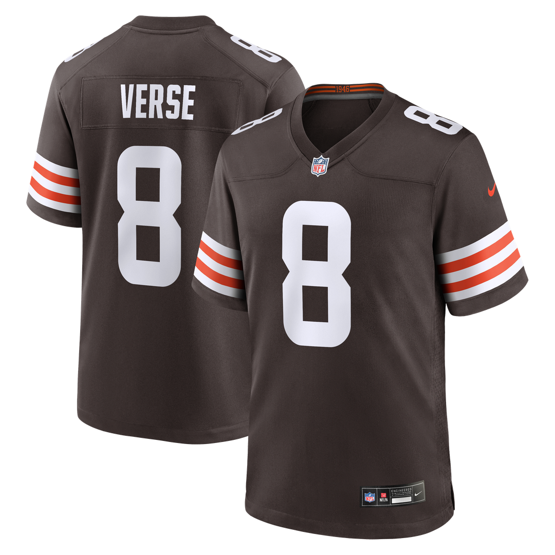 Cleveland Browns Jared Verse Nike Nike Game Jersey - Brown
