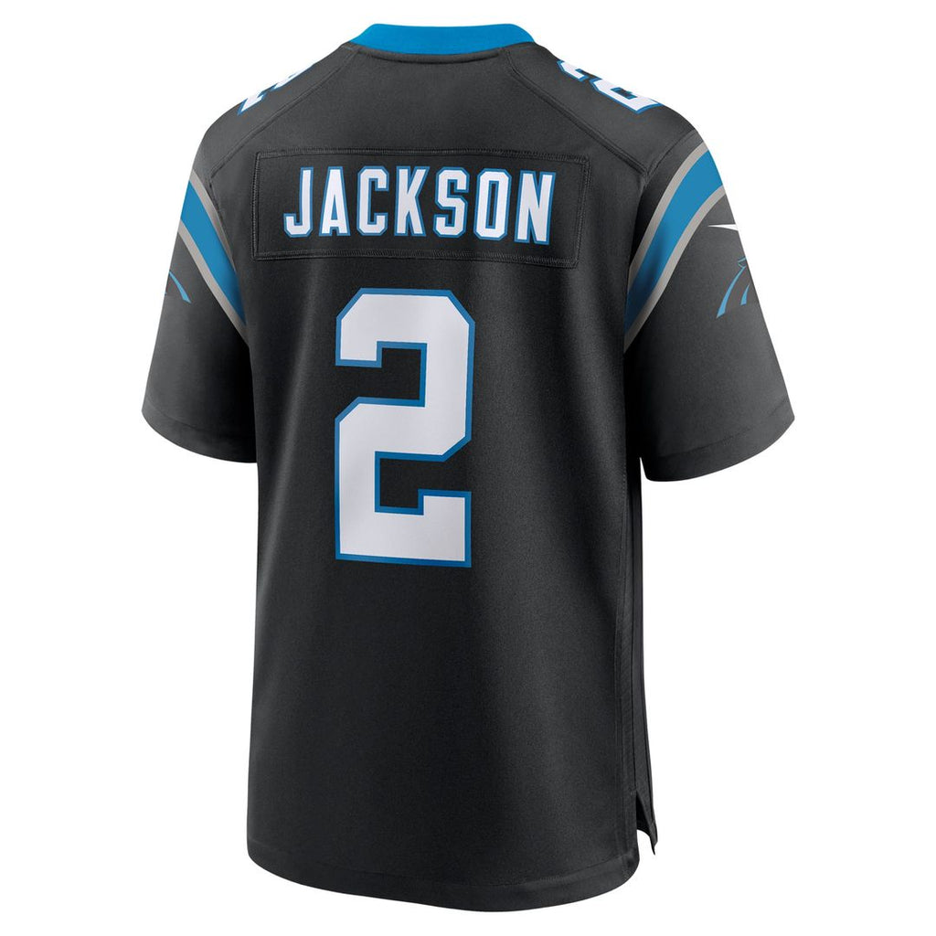 Carolina Panthers Mike Jackson Nike Game Jersey - Black