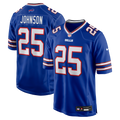 Buffalo Bills Ty Johnson Nike Team Game Jersey - Royal