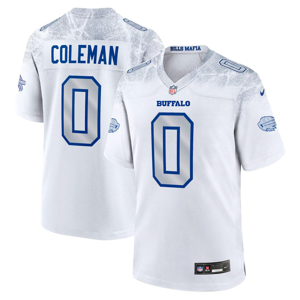 Buffalo Bills Keon Coleman Nike Rivalries Collection Game Jersey - White