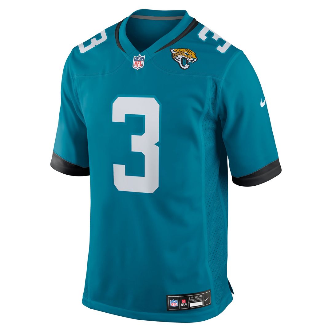 Jacksonville Jaguars Jakobi Meyers Nike Team Game Jersey - Teal