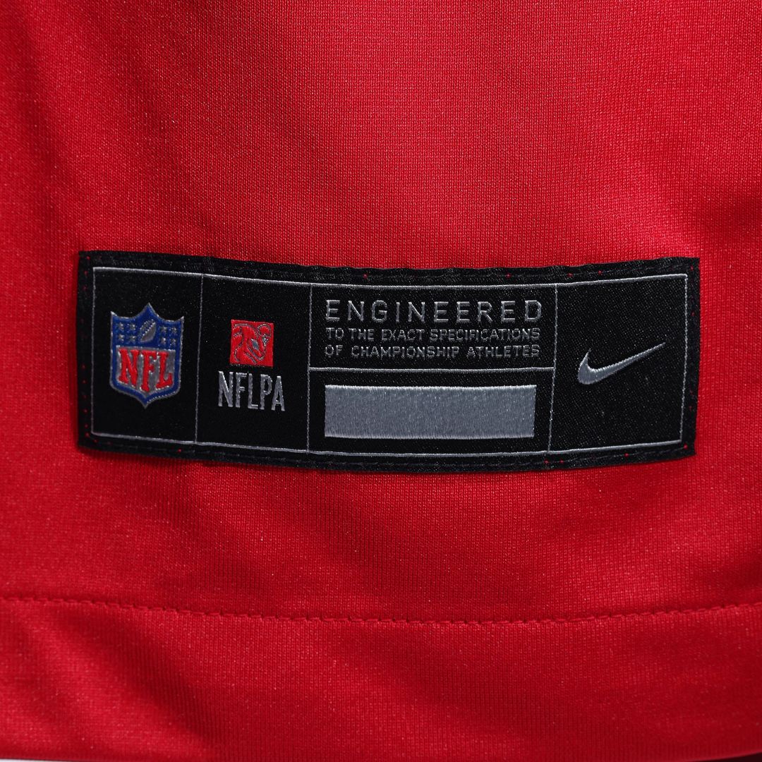 San Francisco 49ers Malik Mustapha Nike Game Jersey - Scarlet