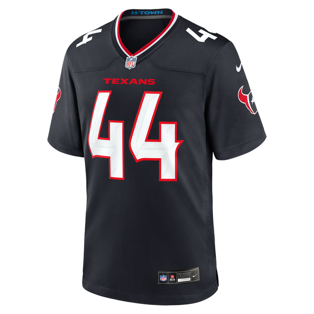 Houston Texans British Brooks Nike Team Game Jersey - Navy
