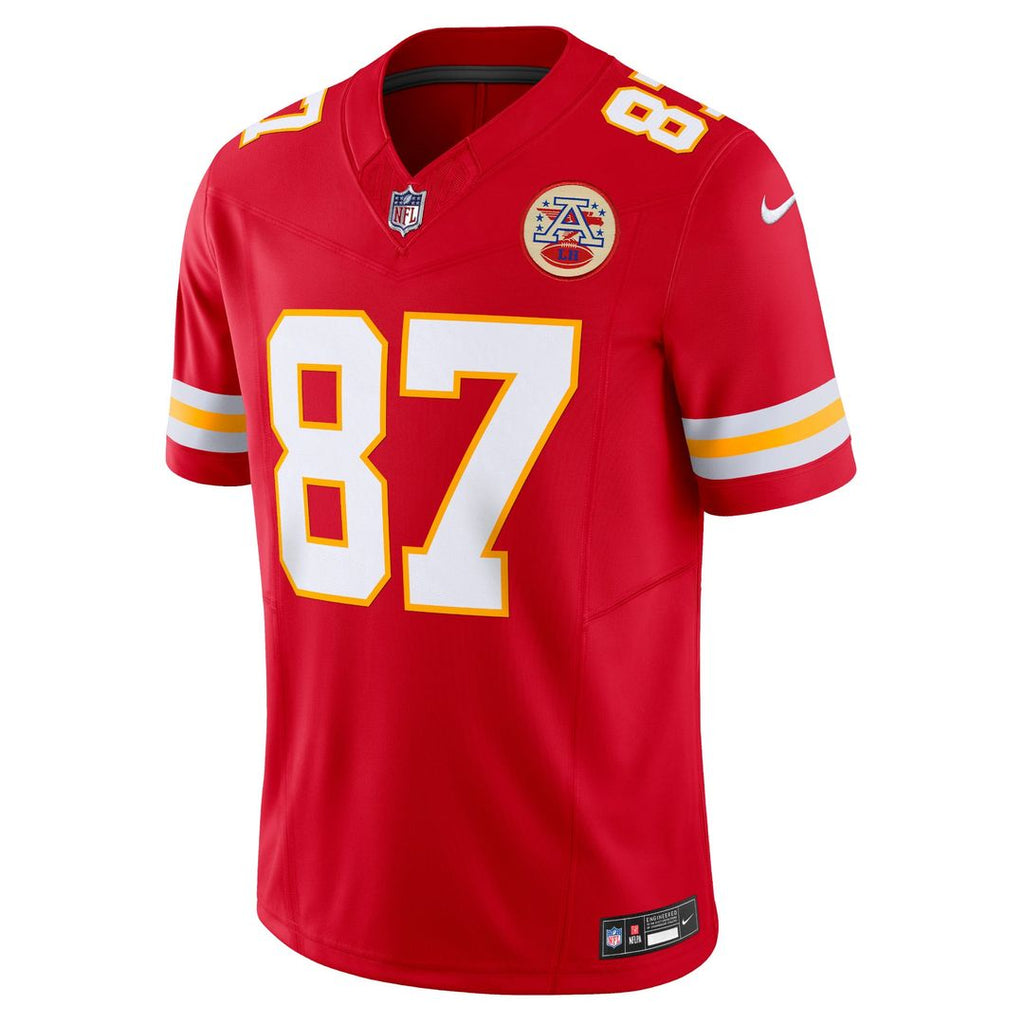 Kansas City Chiefs Travis Kelce Nike Vapor F.U.S.E. Limited Jersey - Red