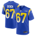 Los Angeles Rams Justin Dedich Nike Game Jersey - Royal