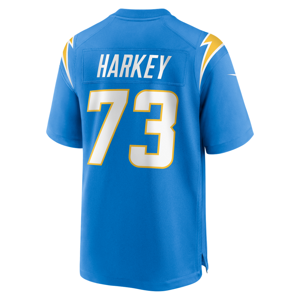 Los Angeles Chargers Alex Harkey Nike Team Game Jersey - Powder Blue
